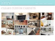 Tablet Screenshot of clearycustomcabinets.com